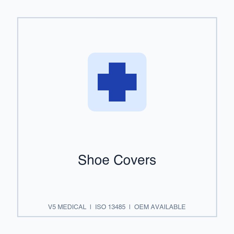 Shoe Covers - Protective Equipment by V5 Medical